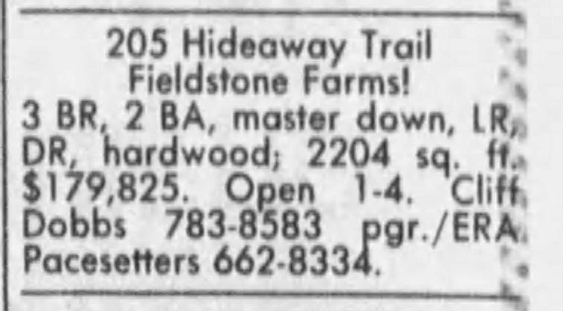 February 22, 1998: the open house
